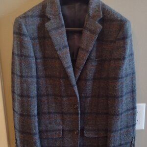 Brooks Brothers Harris Tweed Sport Coat Size 36S - Milano Fit
